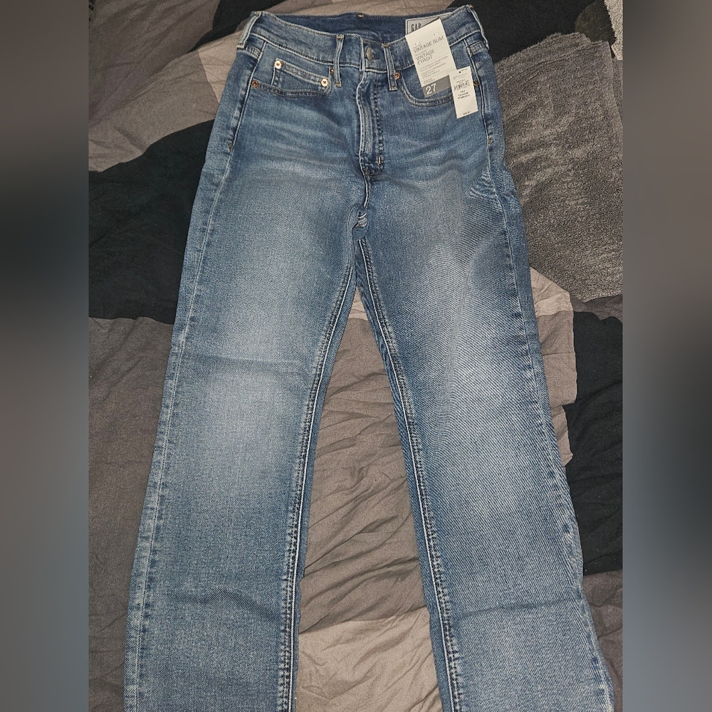 Vintage Slim high rise women's jeans